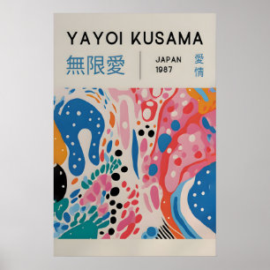 Yayoi Kusama Impresión - Arte de Pared Japonés - P