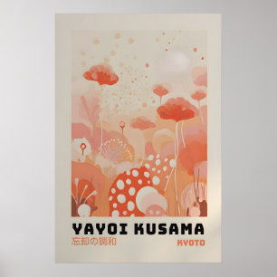 Yayoi Kusama Impresión - Arte de Pared Japonés - P