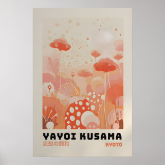 Yayoi Kusama Impresión - Arte de Pared Japonés - P