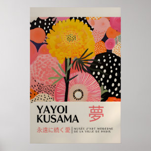 Yayoi Kusama Impresión - Arte de Pared Japonés - P