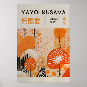 Yayoi Kusama Impresión - Arte de Pared Japonés - P