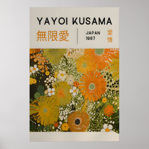 Yayoi Kusama Impresión - Arte de Pared Japonés - P