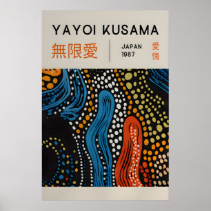 Yayoi Kusama Impresión - Arte de Pared Japonés - P