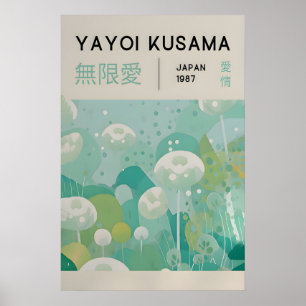 Yayoi Kusama Impresión - Arte de Pared Japonés - P
