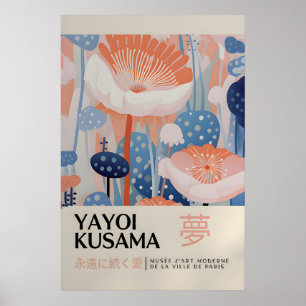 Yayoi Kusama Impresión - Arte de Pared Japonés - P