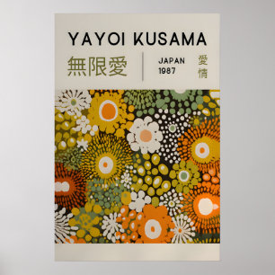 Yayoi Kusama Impresión - Arte de Pared Japonés - P