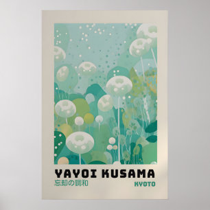 Yayoi Kusama Impresión - Arte de Pared Japonés - P