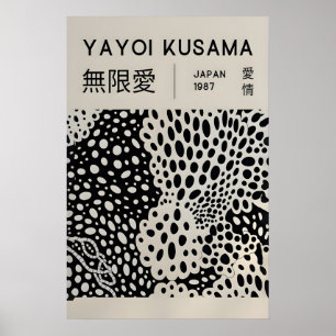 Yayoi Kusama Impresión - Arte de Pared Japonés - P