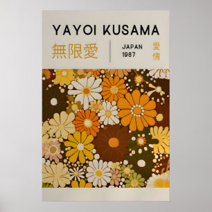 Yayoi Kusama Impresión - Arte de Pared Japonés - P