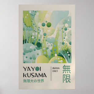 Yayoi Kusama Impresión - Arte de Pared Japonés - P