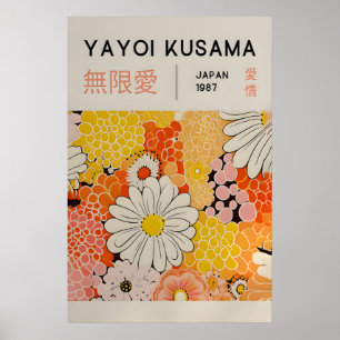 Yayoi Kusama Impresión - Arte de Pared Japonés - P
