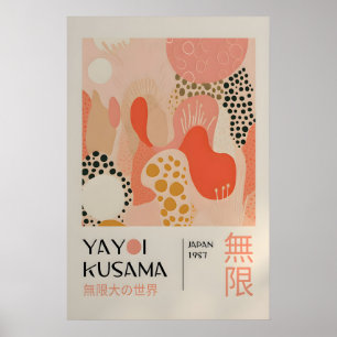 Yayoi Kusama Impresión - Arte de Pared Japonés - P