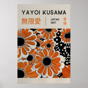 Yayoi Kusama Impresión - Arte de Pared Japonés - P