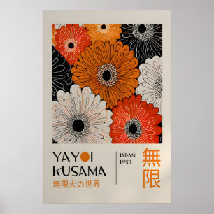 Yayoi Kusama Impresión - Arte de Pared Japonés - P