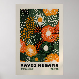 Yayoi Kusama Impresión - Arte de Pared Japonés - P
