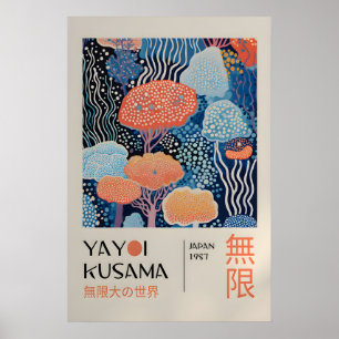 Yayoi Kusama Impresión - Arte de Pared Japonés - P