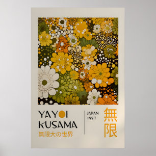Yayoi Kusama Impresión - Arte de Pared Japonés - P