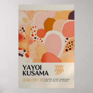 Yayoi Kusama Impresión - Arte de Pared Japonés - P