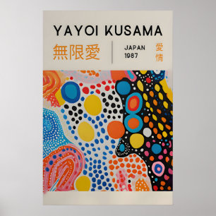 Yayoi Kusama Impresión - Arte de Pared Japonés - P