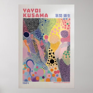 Yayoi Kusama Impresión, Impresión de Arte Moderno,