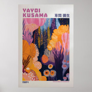 Yayoi Kusama Impresión, Impresión de Arte Moderno,