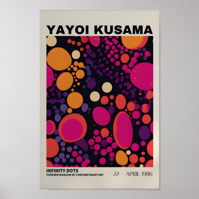 Yayoi Kusama inspiró arte abstracto (Frente)