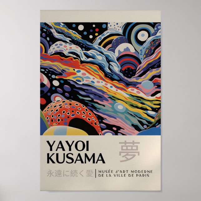 Yayoi Kusama inspiró arte abstracto (Frente)