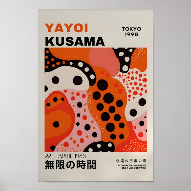 Yayoi Kusama inspiró arte abstracto (Frente)