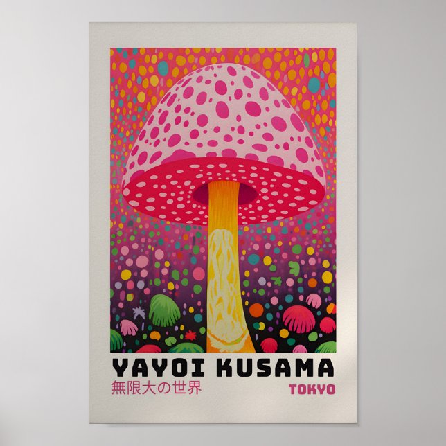 Yayoi Kusama inspiró arte abstracto (Frente)