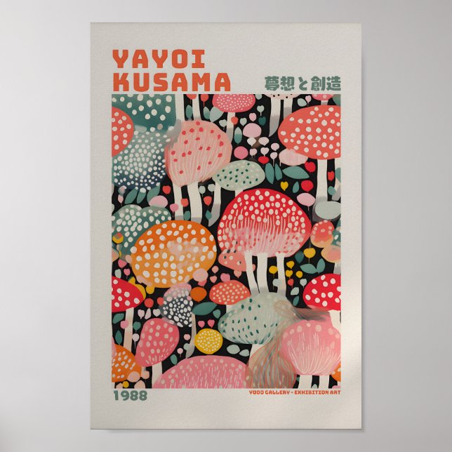 Yayoi Kusama inspiró arte abstracto (Frente)
