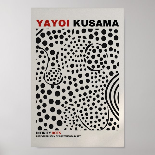 Yayoi Kusama inspiró arte abstracto (Frente)