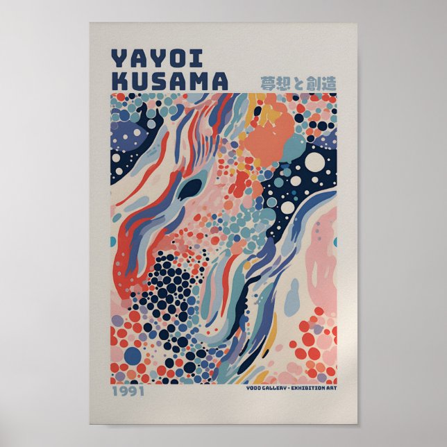 Yayoi Kusama inspiró arte abstracto (Frente)