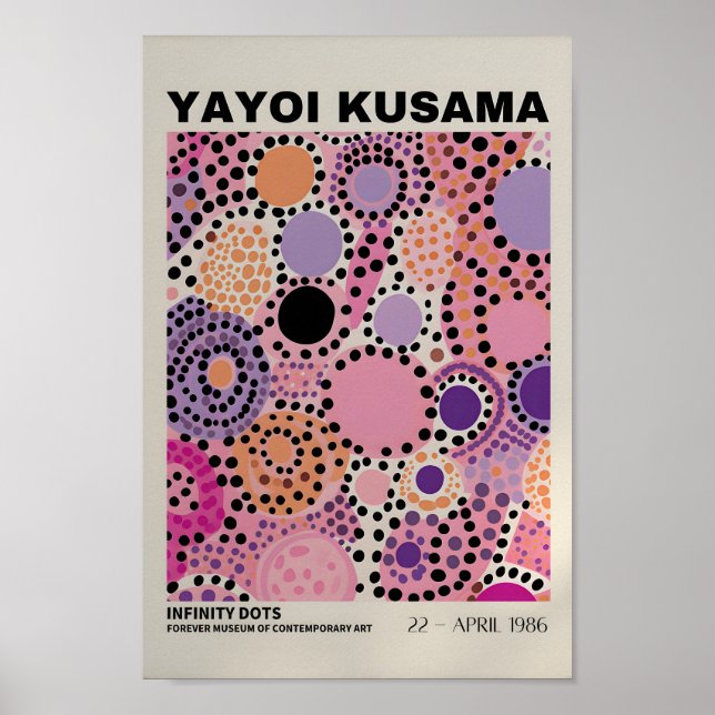 Yayoi Kusama inspiró arte abstracto (Frente)