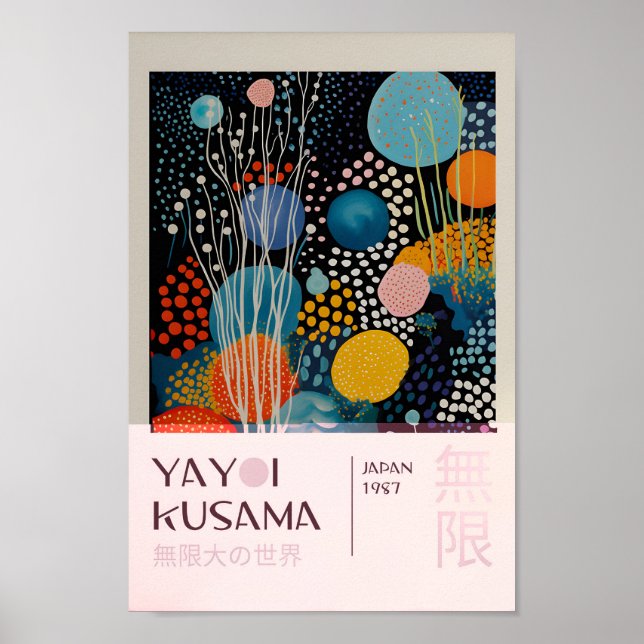 Yayoi Kusama inspiró arte abstracto (Frente)