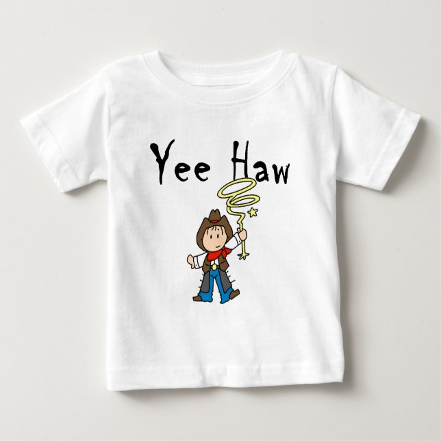 Yee Haw Cowboy camisetas y regalos (Anverso)