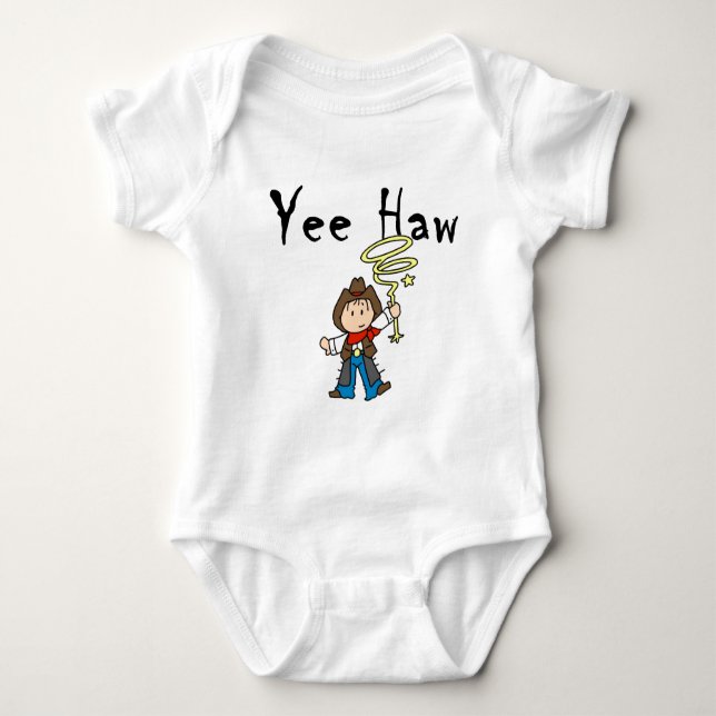 Yee Haw Cowboy camisetas y regalos (Anverso)