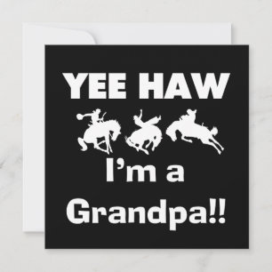 Yee Haw, soy una camiseta y regalo del abuelo