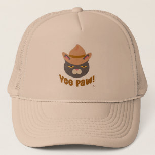 Yee Paw Cute Cowboy Gorra Country Fun Art