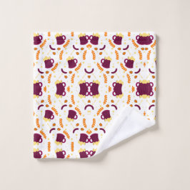 yellow fish skeletons, and orange leaves