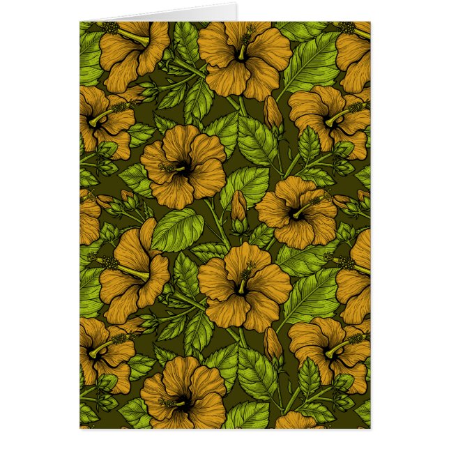 Yellow hibiscus (Frente)
