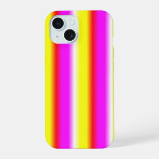 Yellow Pink Rainbow Stripes