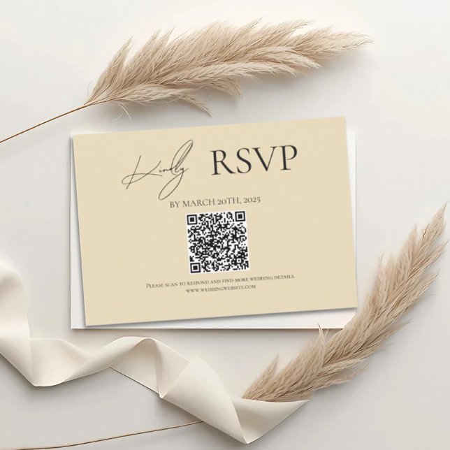 Yellow Where Forever Begins Wedding RSVP Cards (Subido por el creador)