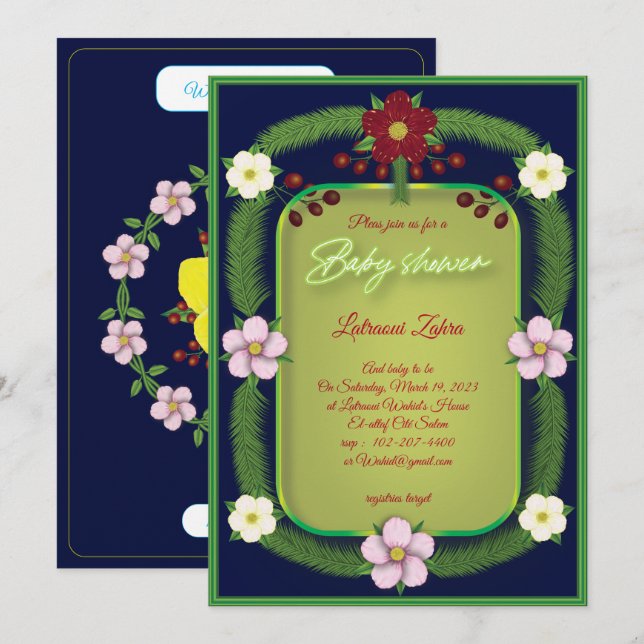 Yellw Hibiscus. (Anverso / Reverso)