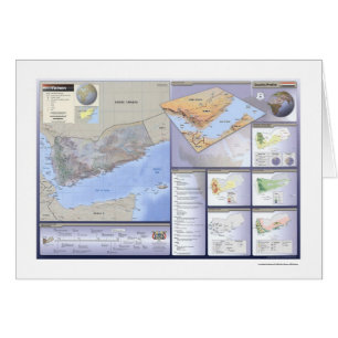 Yemen detalló el mapa - 2002