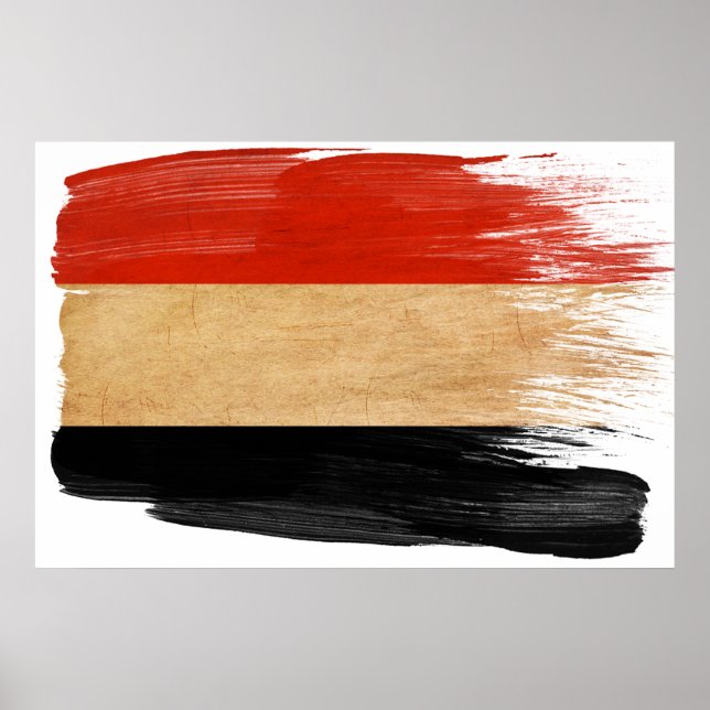Yemen Flag Posters (Frente)
