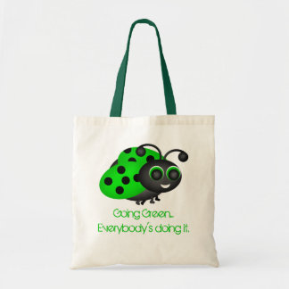 Yendo Bolsa Verde de Ladybug