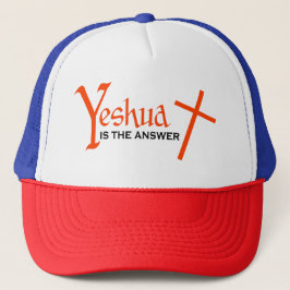 Yeshua es el Gorra de la Cruz Messiánica de Respue
