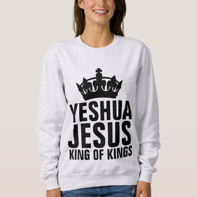 YESHUA JESUS REY DE LOS REYES Camisetas (Anverso)