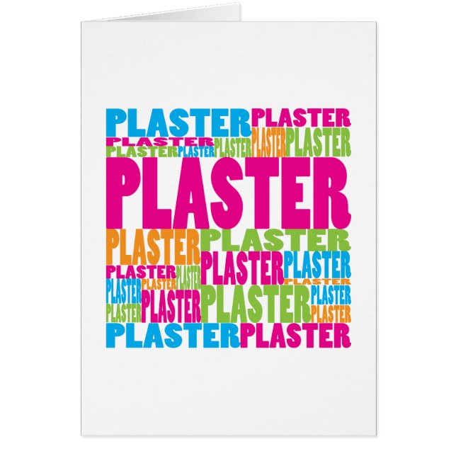 Yeso colorido (Frente)