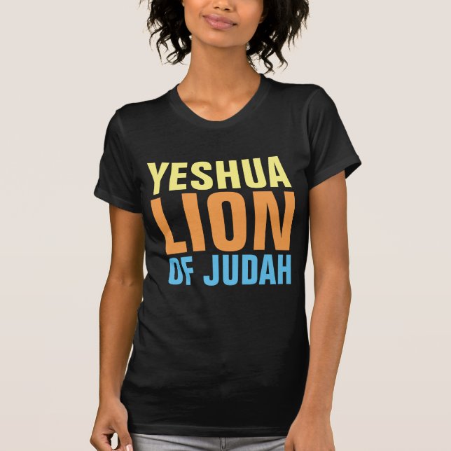 YESUHA LION DE Camisetas JUDAH (Anverso)